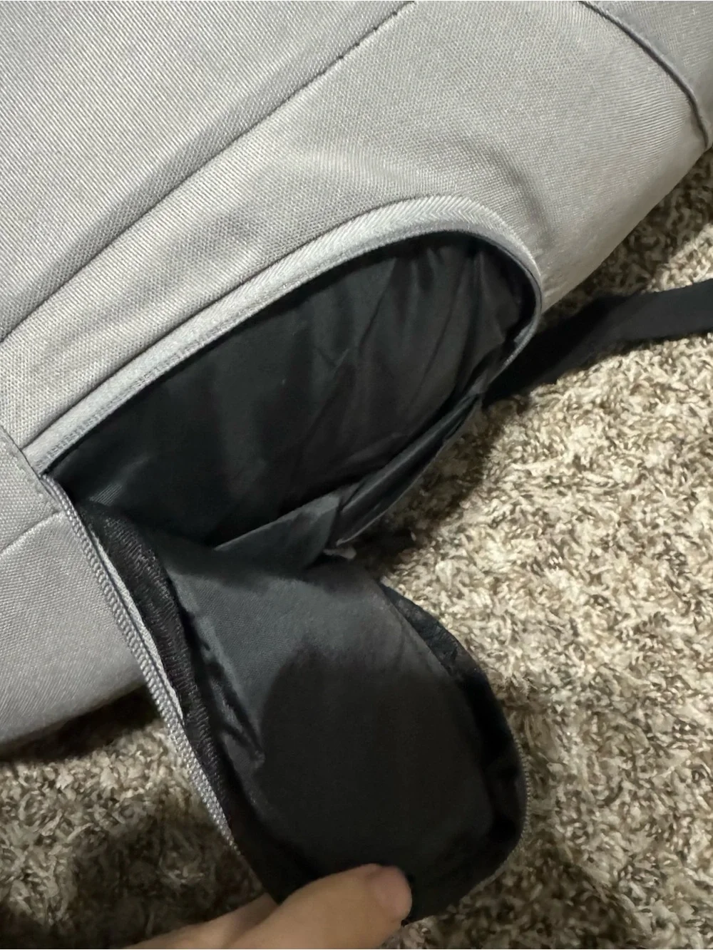 Nike Gray and Black Elite Backpack